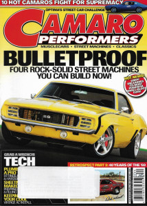 CAMARO PERFORMERS 2009 APR - '69 40 YRS PT 2,PAYTON KING'S '69, '70 PRO STOCKER